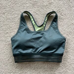 Nike Dri-Fit Teal and Lime Green Sports Bra